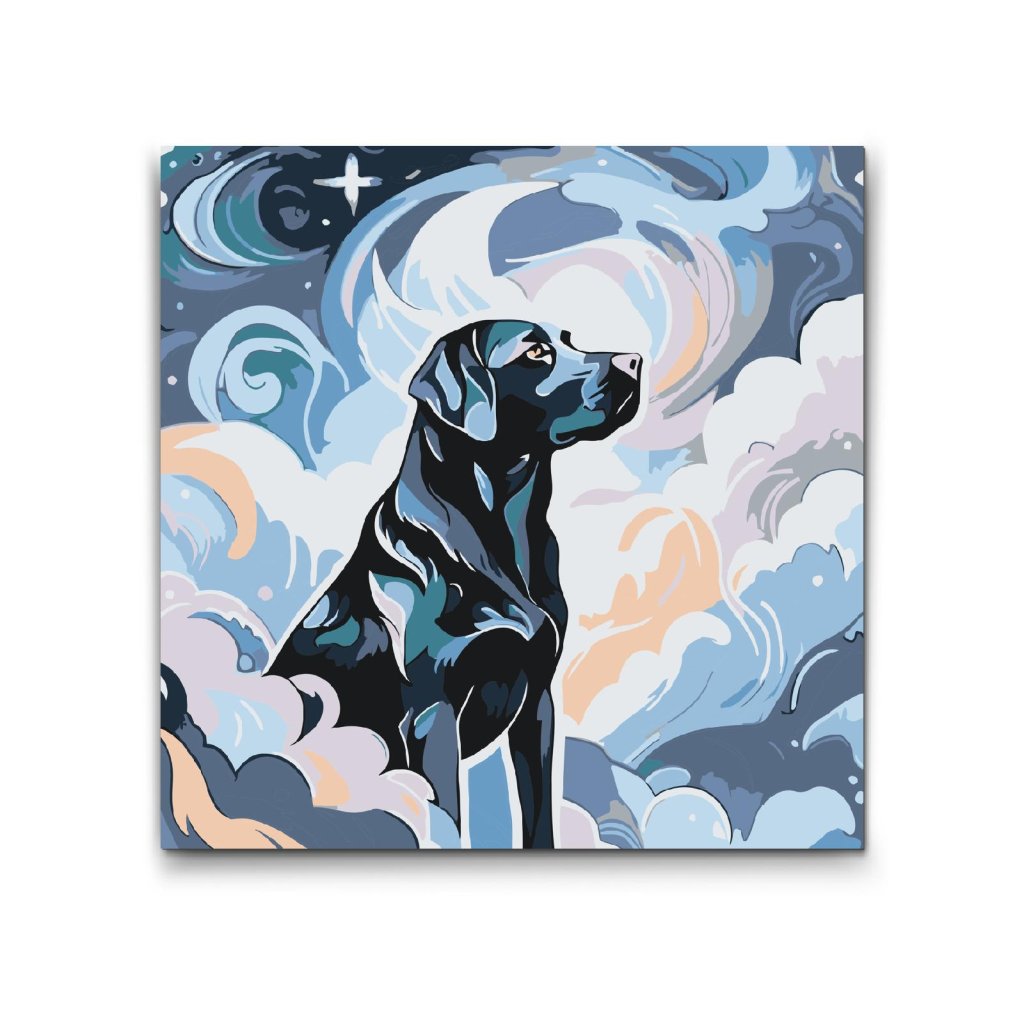 Malovanie_podla_cisiel_Modry_labrador_M2