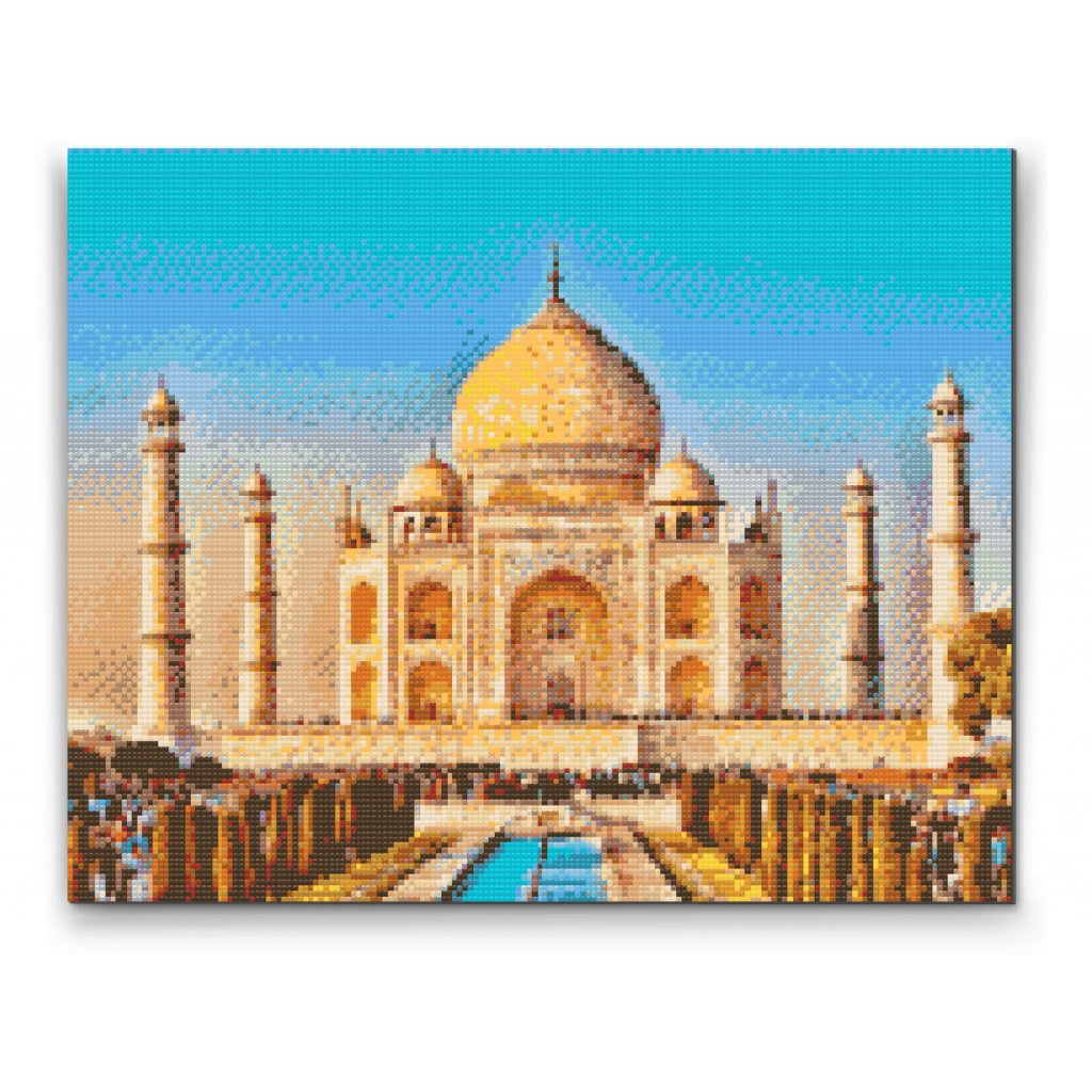Diamantovanie podľa čísiel - Taj Mahal