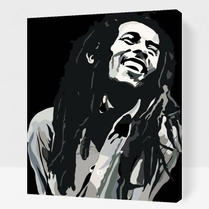 Maľovanie podľa čísiel - Bob Marley