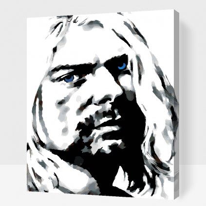 Maľovanie podľa čísiel - Kurt Cobain