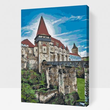 Maľovanie podľa čísiel - Hrad Corvin, Rumunsko 3
