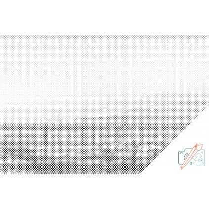 Bodkovanie - Viadukt Ribblehead