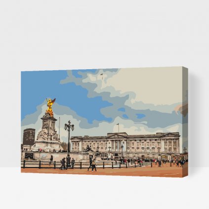 Malování podle čísel - Buckinghamský palác 2, Anglicko