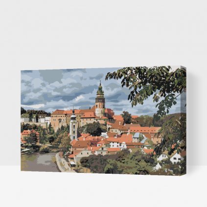 Maľovanie podľa čísiel - Český Krumlov