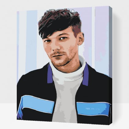 Maľovanie podľa čísiel - Louis Tomlinson 2