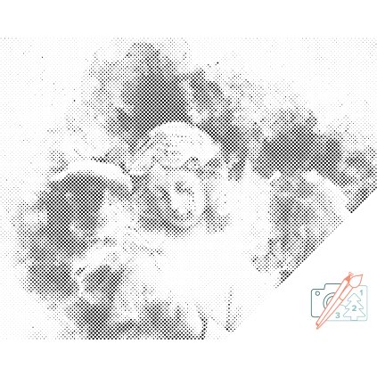 Bodkovanie - Anjel so slzou