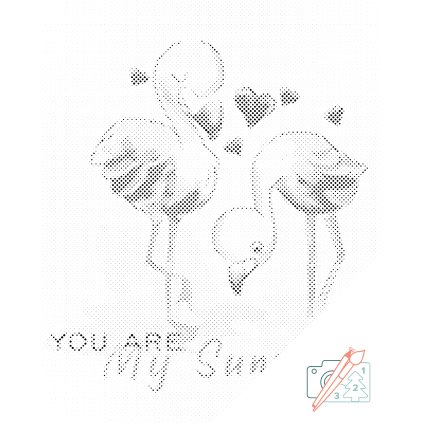 Bodkovanie - You are my Sunshine