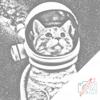 Tečkování - Chci být astronautem