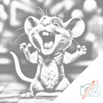 Tečkování - Křičící myš