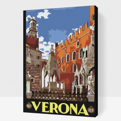 Maľovanie podľa čísiel - Verona