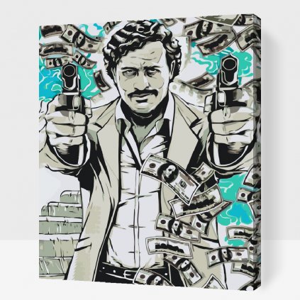 Maľovanie podľa čísiel - Pablo Escobar