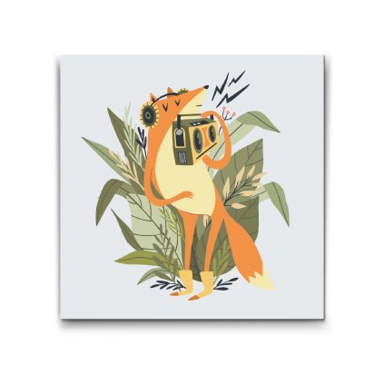 M2_Maľovanie_podľa_čísiel_-_Ilustrácia_-_Líška_s_rádiom