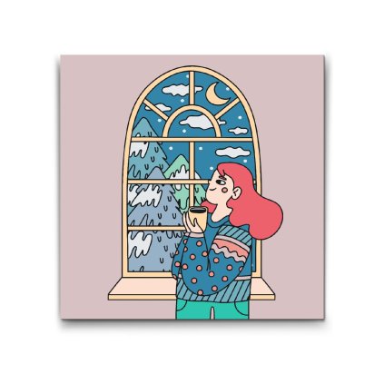 M2_Maľovanie_podľa_čísiel_-_Ilustrácia_-_Čaj_pri_okne
