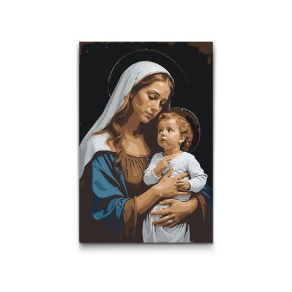 M2_Maľovanie_podľa_čísiel_-_Mária_a_Ježiš