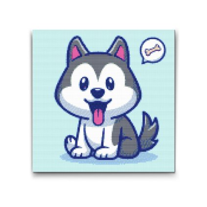 Diamantove_malovanie_Maly_husky_M2