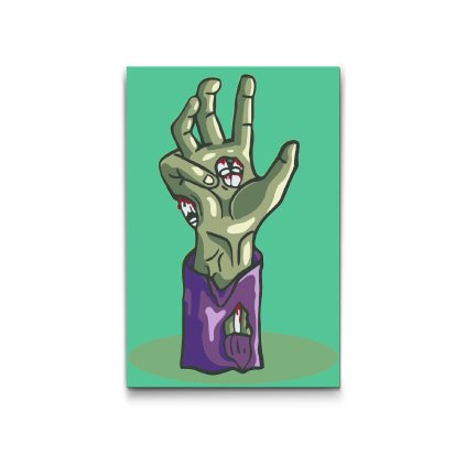 Malovanie_podla_cisiel_Zombie_ruka_M2