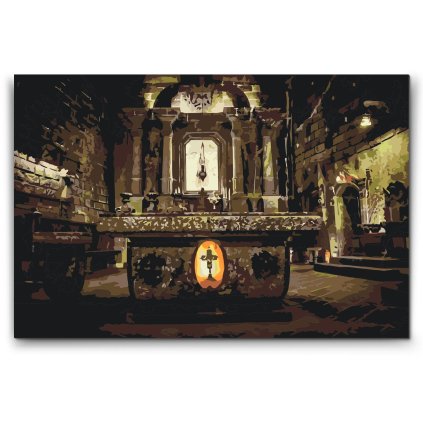 Malovanie_podla_cisiel_Solna_jaskyna_Wieliczka_-_Polsko_M2