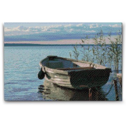 Diamantove_malovanie_Balaton,_lodka_-_Madarsko_M2