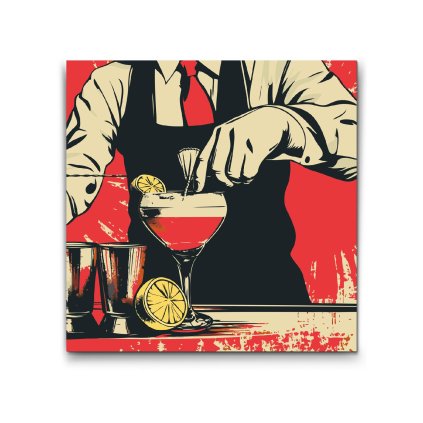 Malovanie_podla_cisiel_Pop_art_-_Barman_M2