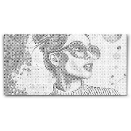Bodkovanie_Pop_art_-_Moderna_zena_M2