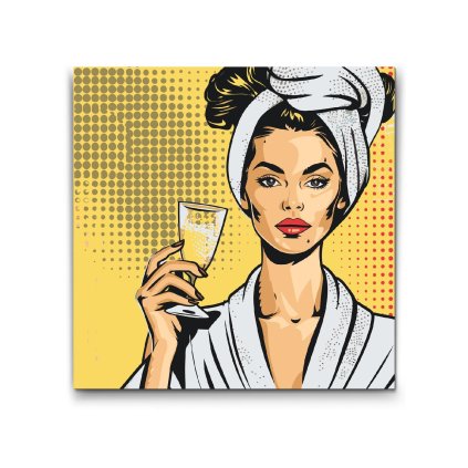 Malovanie_podla_cisiel_Pop_art_-_Wellness_a_prosecco_M2