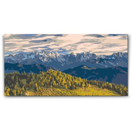 Malovanie_podla_cisiel_Alpy_na_jesen_-_Rakusko_M2