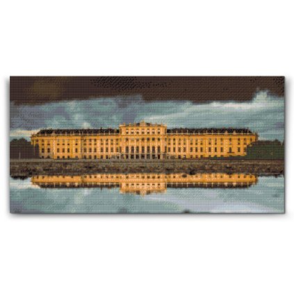 Diamantove_malovanie_Zapad_slnka_Schonbrunn_-_Rakusko_M2