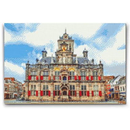 Diamantove_malovanie_Radnica_Delft_-_Holandsko_M2