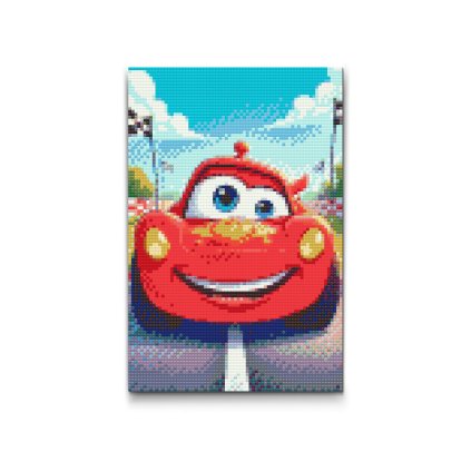 Diamantove_malovanie_Cervene_auto_pre_deti_M2