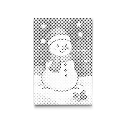 Bodkovanie_Snehuliak_pri_vianocnom_stromceku_M2