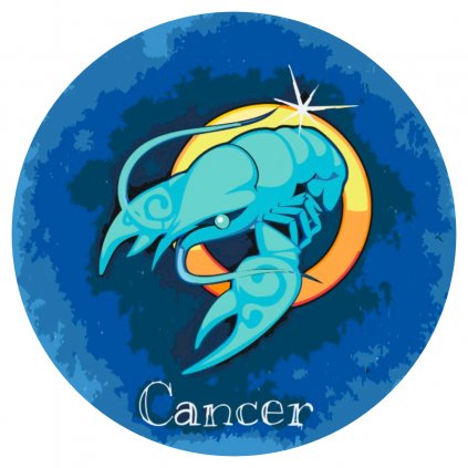 Maľovanie podľa čísiel - Rak/Cancer