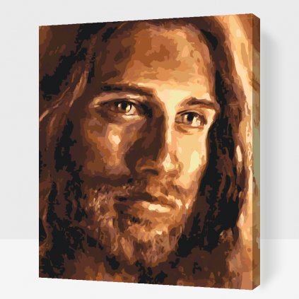 Maľovanie podľa čísiel - Ježiš Kristus 2