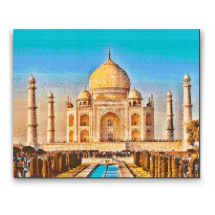 Diamantovanie podľa čísiel - Taj Mahal