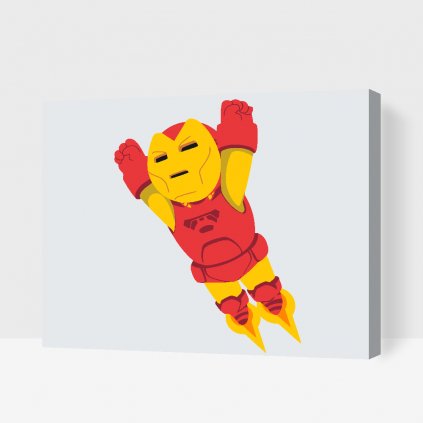 Maľovanie podľa čísiel - Iron Man I