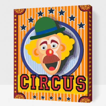 Maľovanie podľa čísiel - Cirkus