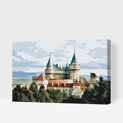 Maľovanie podľa čísiel - Bojnický hrad