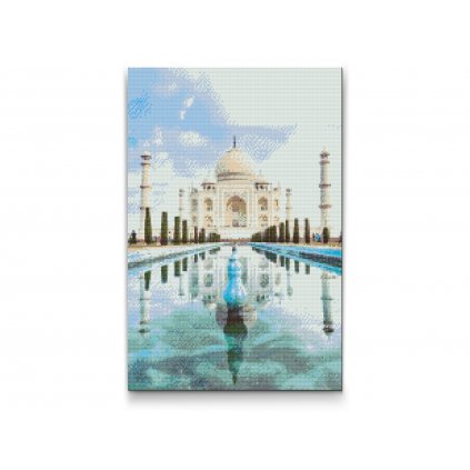 Diamantovanie podľa čísiel - Taj Mahal 3