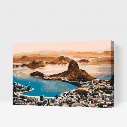 Maľovanie podľa čísiel - Rio De Janeiro