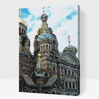 Maľovanie podľa čísiel - St. Petersburg