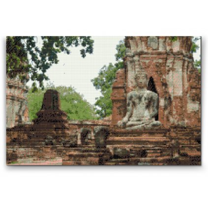 Diamantovanie podľa čísiel - Ayutthaya