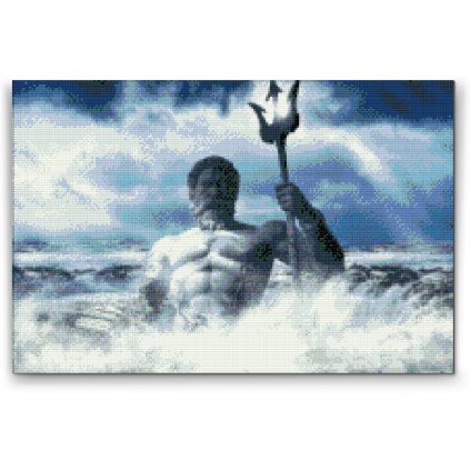 Diamantovanie podľa čísiel - Poseidon
