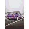 Maľovanie podľa čísiel - Nissan Skyline