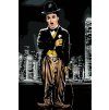 Maľovanie podľa čísiel - Charlie Chaplin v meste