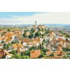 Diamantovanie podľa čísiel - Výhľad na mesto - Mikulov