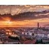 Diamantovanie podľa čísiel - Západ slnka vo Florencii