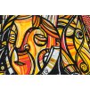 Malování podle čísel - Grafity, ženská tvár