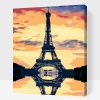 Maľovanie podľa čísiel - Eiffelova veža