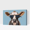 Maľovanie podľa čísiel - Cool krava