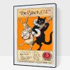 Maľovanie podľa čísiel - The Black Cat
