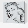 Malování podle čísel - Marilyn Monroe portrét